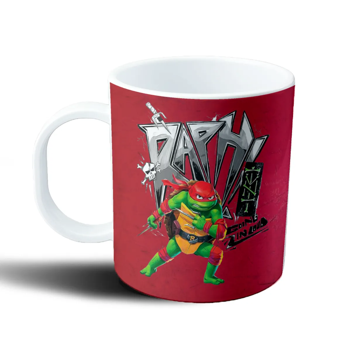 Taza de Plástico Tortugas Ninja Raphael Mutant Mayhem - vista 2