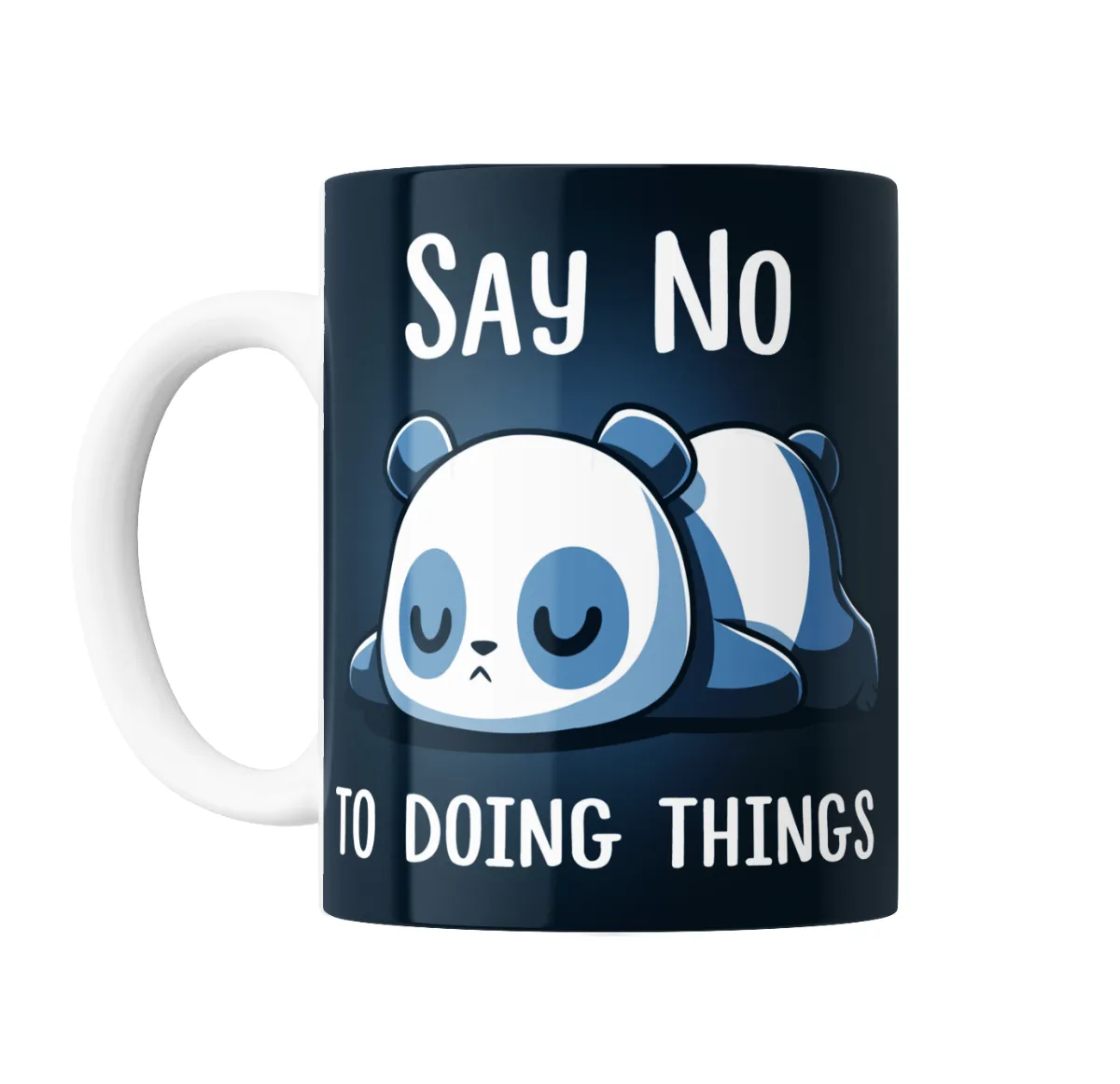 Taza de Cerámica Panda Say No To Doing Things - vista 2