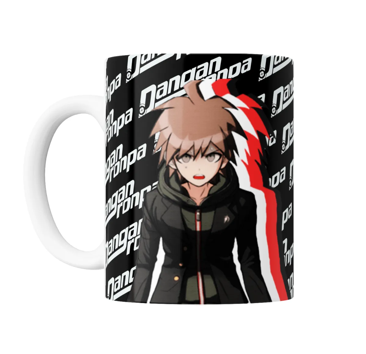 Taza de Cerámica Danganronpa Personaje con Campera Negra - vista 2