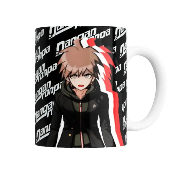 Taza de Cerámica Danganronpa Personaje con Campera Negra