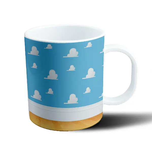 Taza de Plástico Toy Story Nubes del Cuarto de Andy