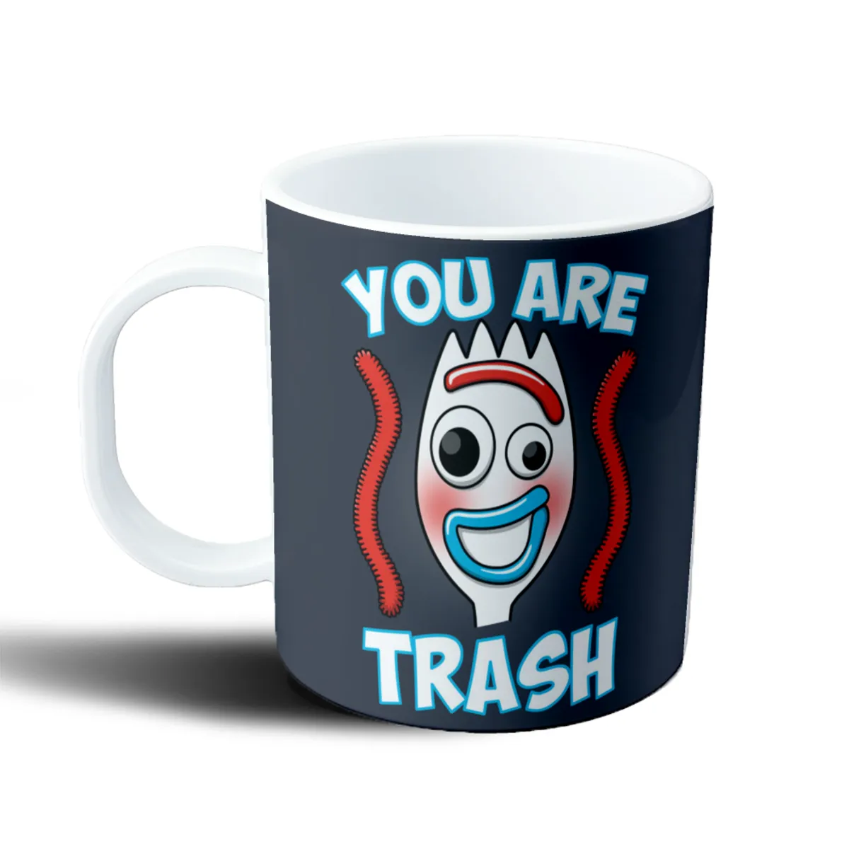 Taza de Plástico Toy Story Forky You Are Trash - vista 2