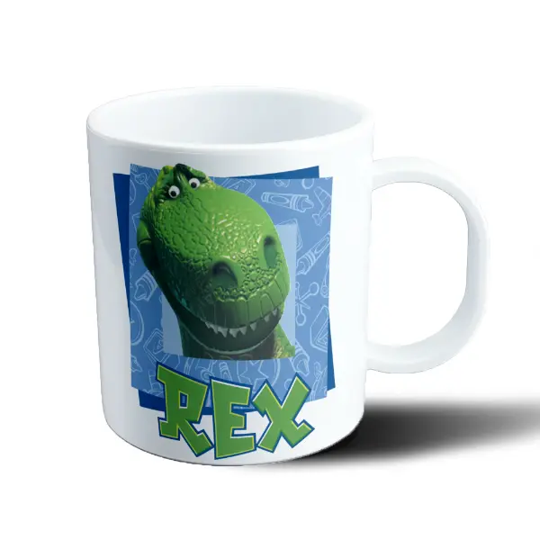 Taza de Plástico Toy Story Rex Dinosaurio