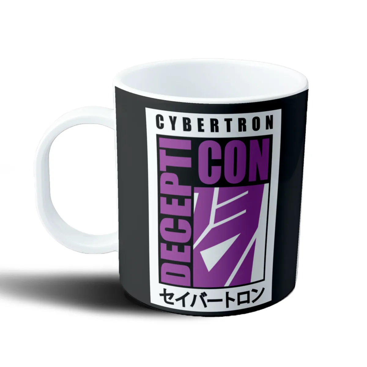 Taza de Plástico Transformers Decepticon Cybertron - vista 2
