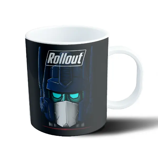 Taza de Plástico Transformers Optimus Prime
