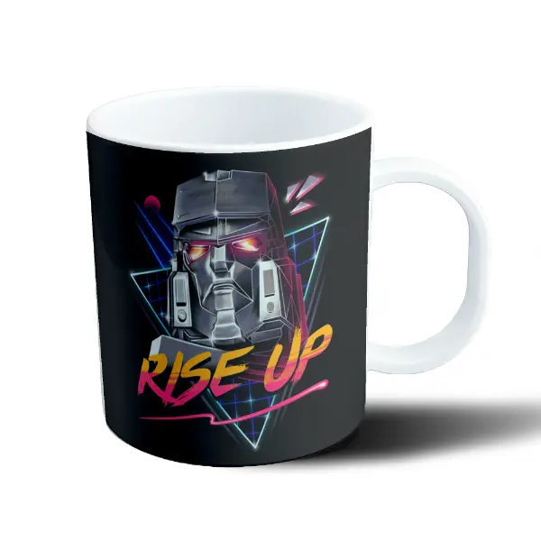 Taza de Plástico Transformers Megatron Rise Up