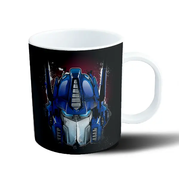 Taza de Plástico Transformers Optimus Prime