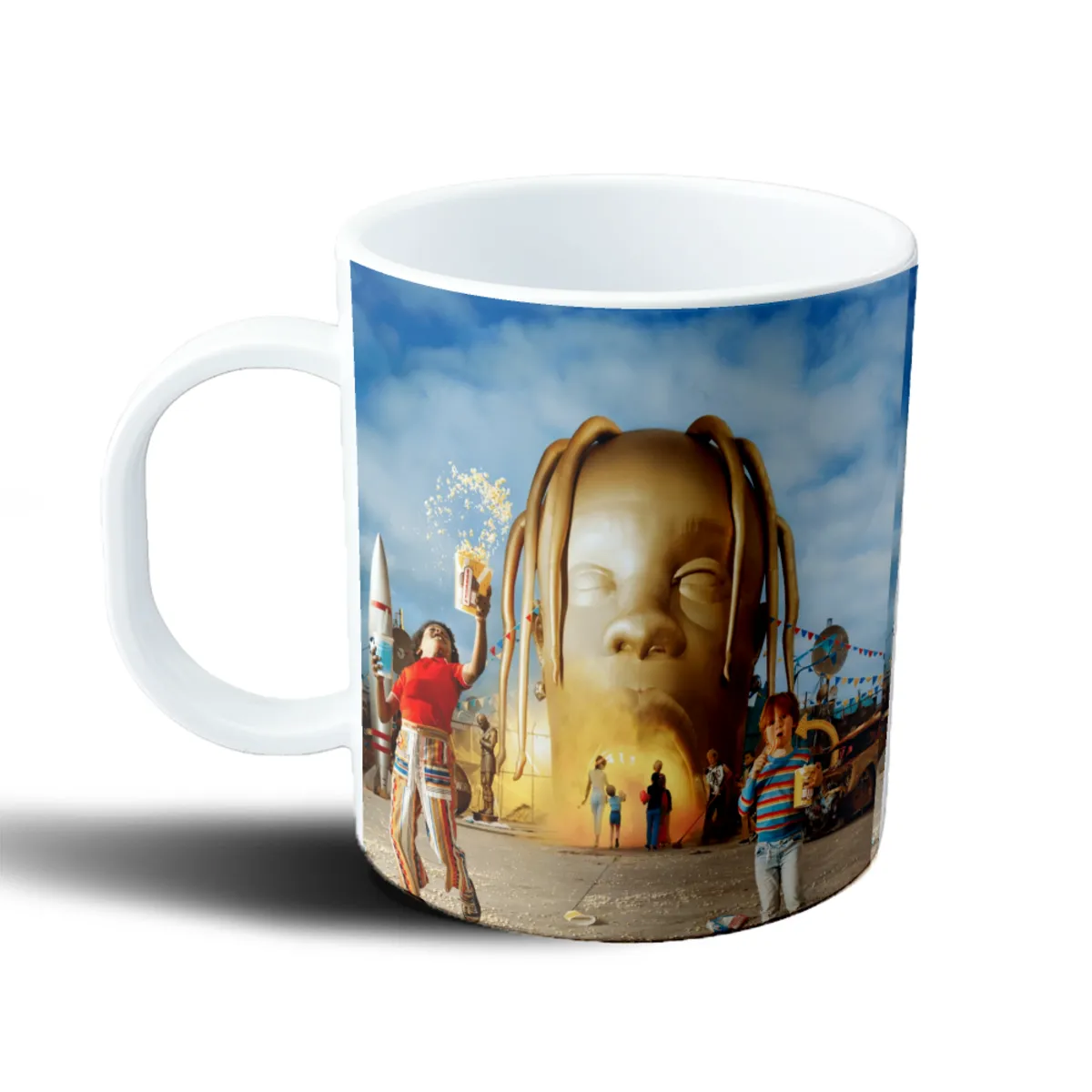 Taza de Plástico Travis Scott Astroworld Cabeza Gigante - vista 2