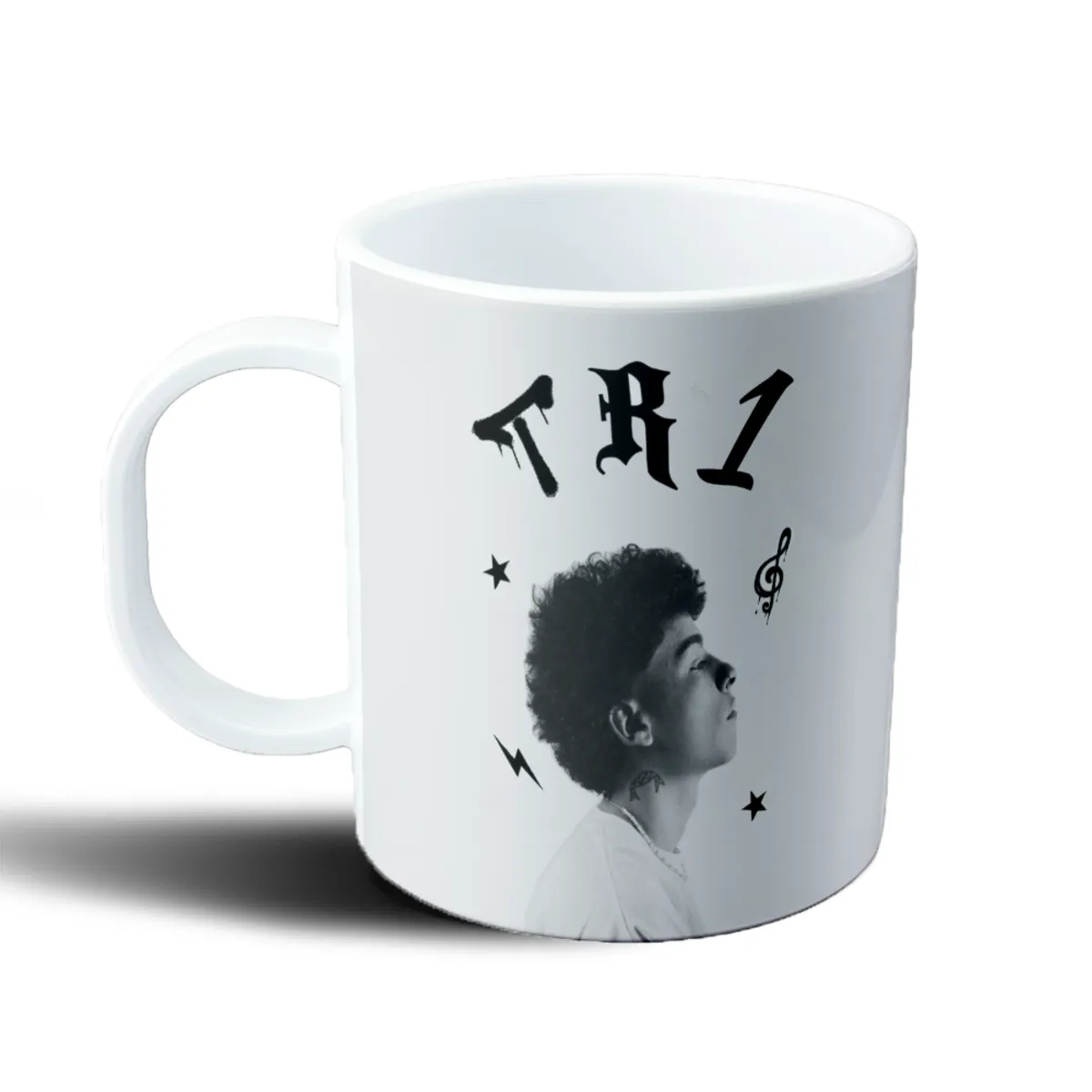 Taza de Plástico Trueno TR1 Rayos y Notas - vista 2