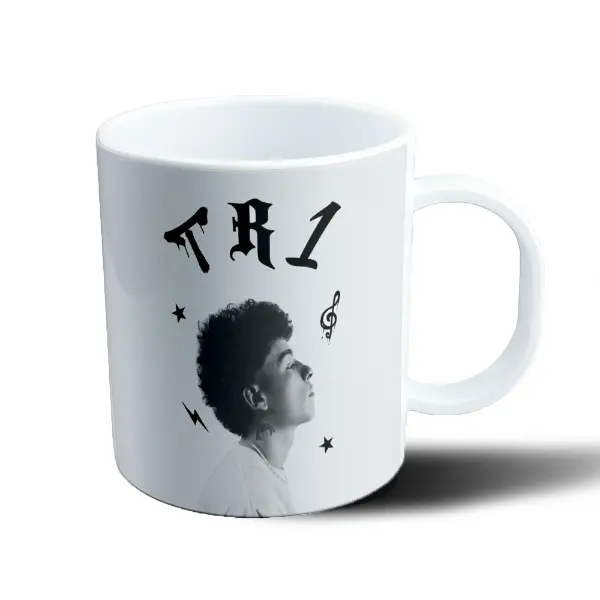 Taza de Plástico Trueno TR1 Rayos y Notas