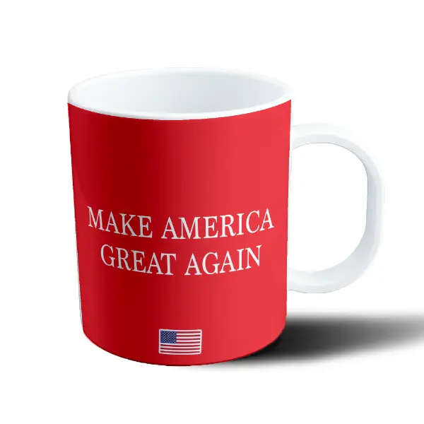 Taza de Plástico Trump Make America Great Again