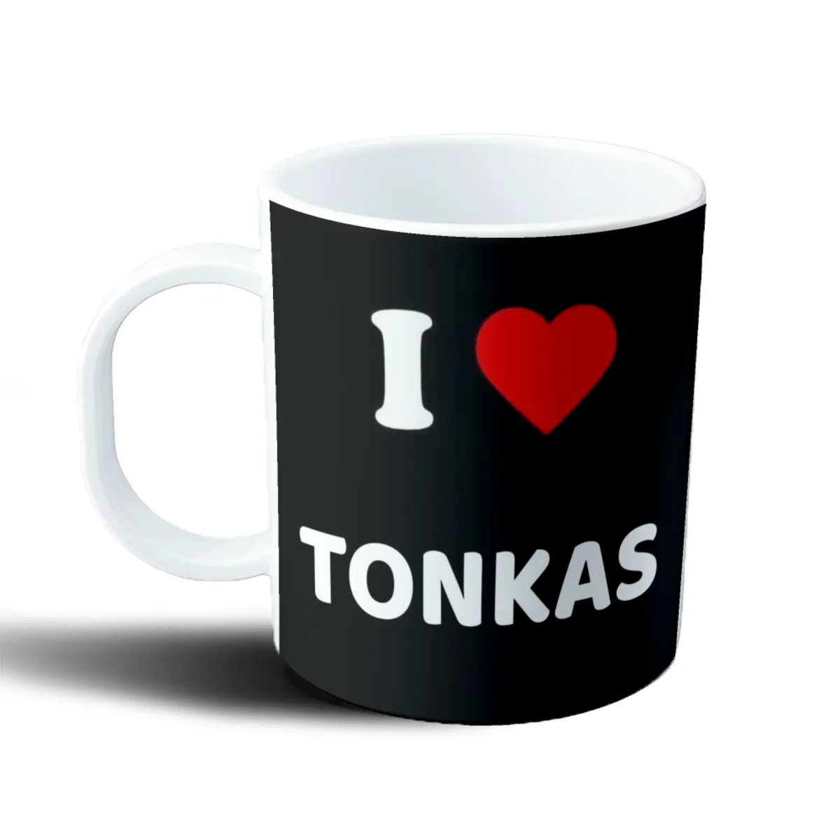 Taza de Plástico Tussiwarriors I Love Tonkas - vista 2