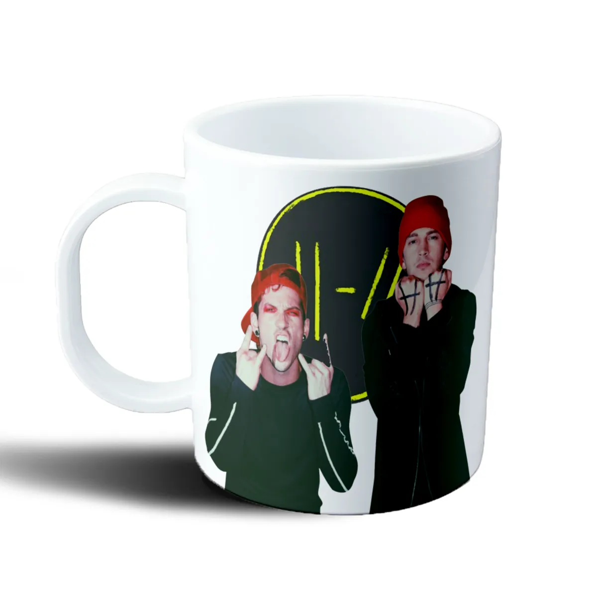 Taza de Plástico Twenty One Pilots Tyler Joseph y Josh Dun - vista 2
