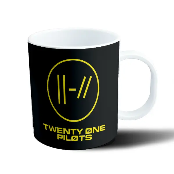 Taza de Plástico Twenty One Pilots Logo Amarillo
