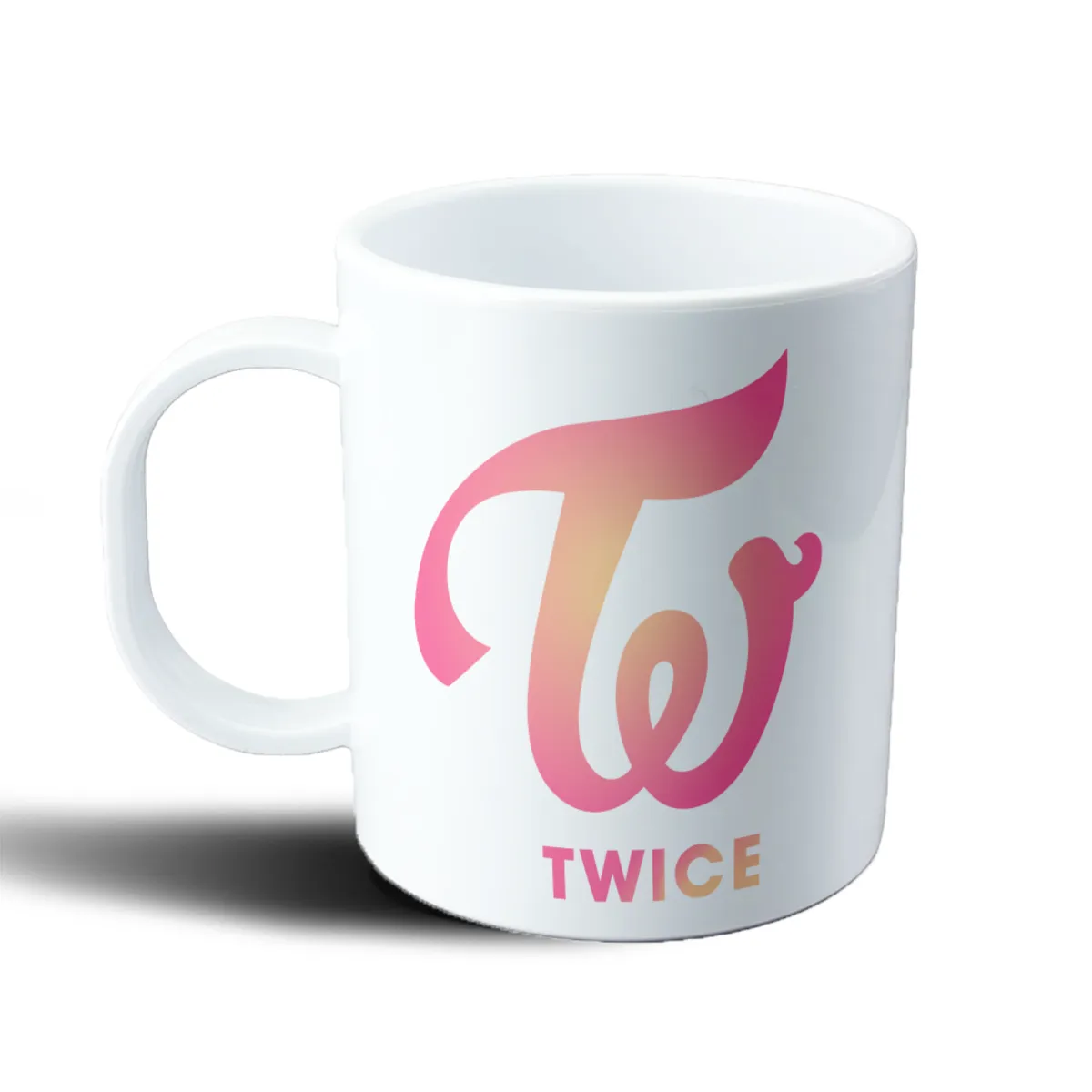 Taza de Plástico Twice Logo Degradado - vista 2