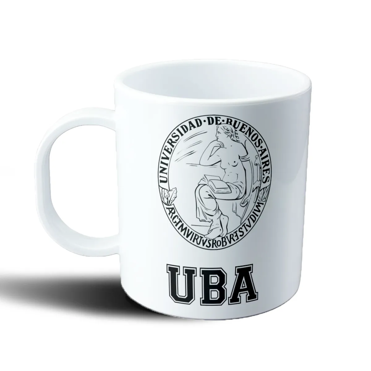 Taza de Plástico UBA Universidad de Buenos Aires Escudo - vista 2