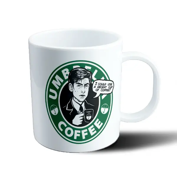 Taza de Plástico The Umbrella Academy Five Umbrella Coffee