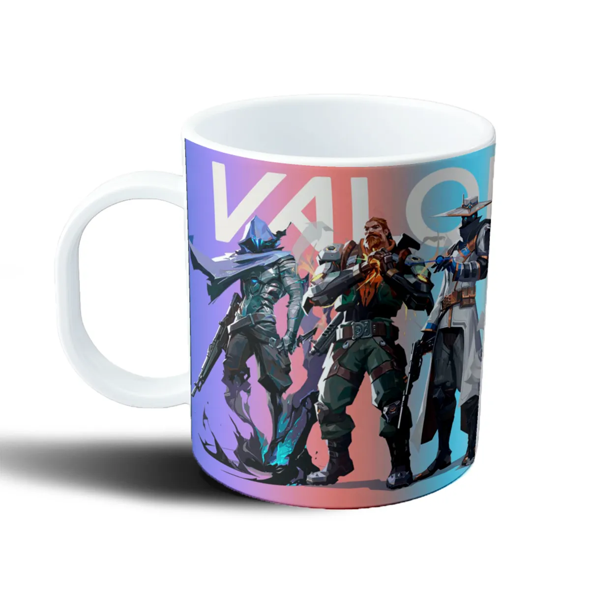 Taza de Plástico Valorant Personajes Equipo - vista 2