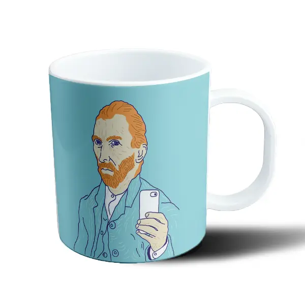 Taza de Plástico Van Gogh Selfie