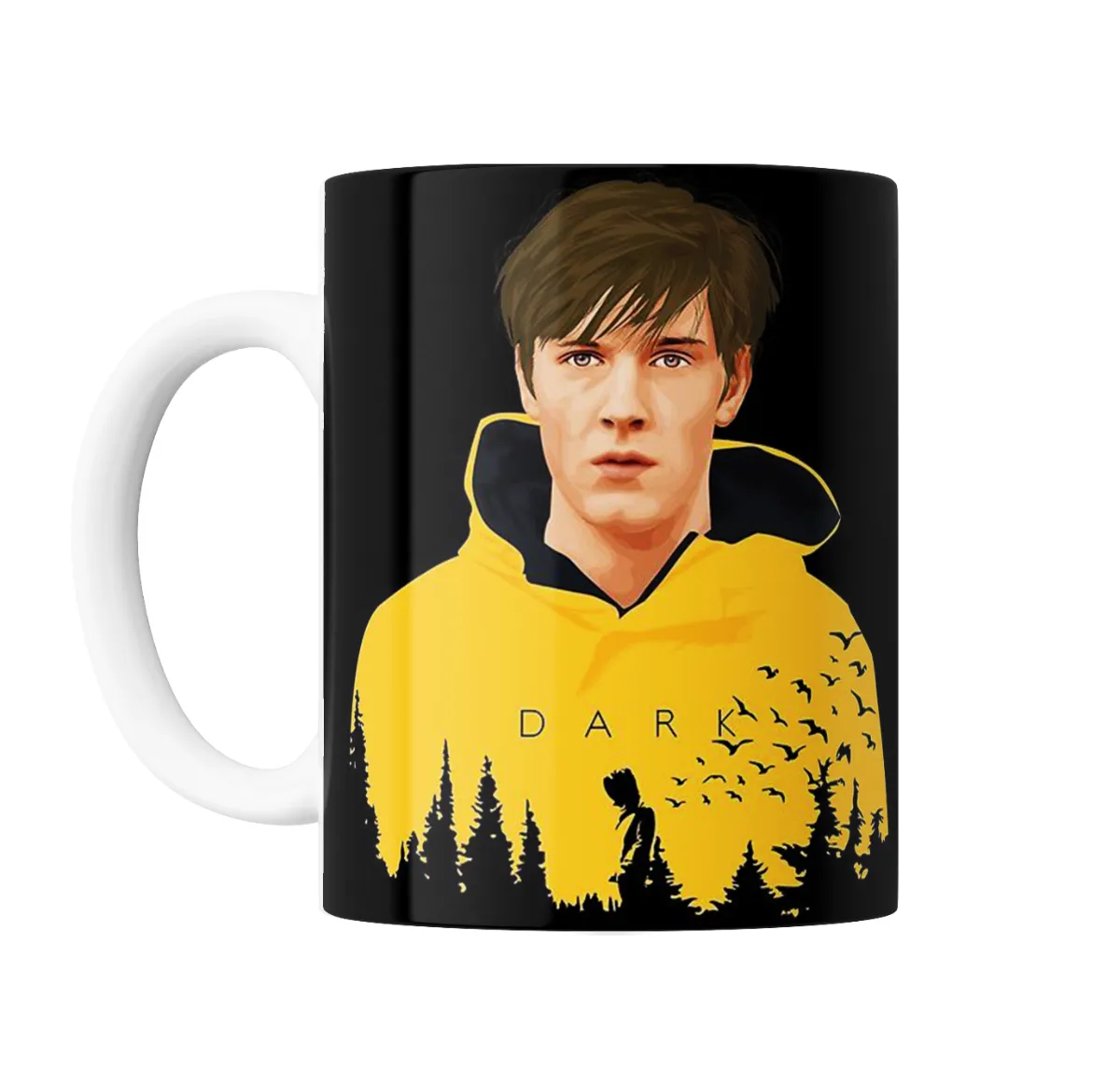 Taza de Cerámica Dark Jonas Campera Amarilla - vista 2