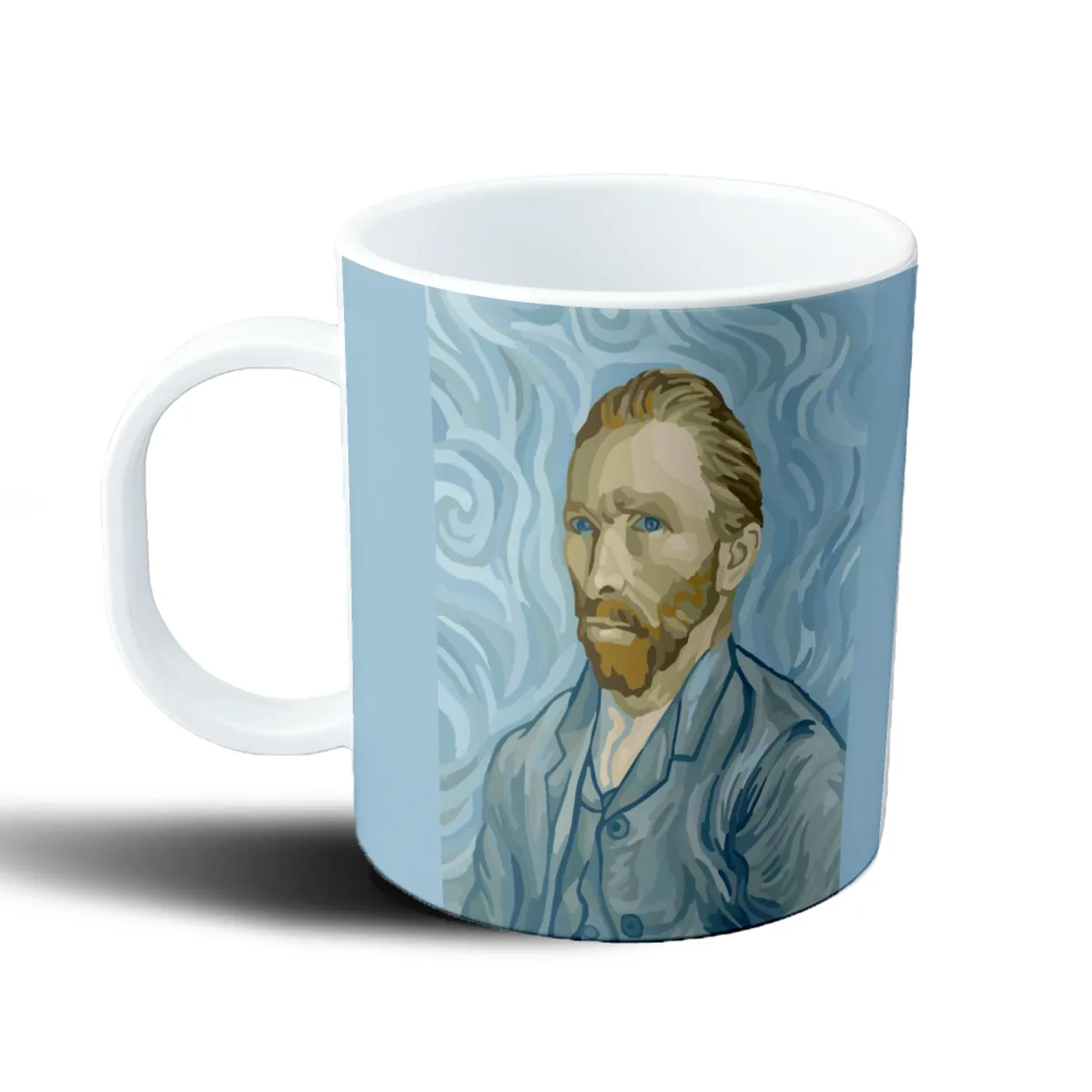 Taza de Plástico Van Gogh Autorretrato - vista 2