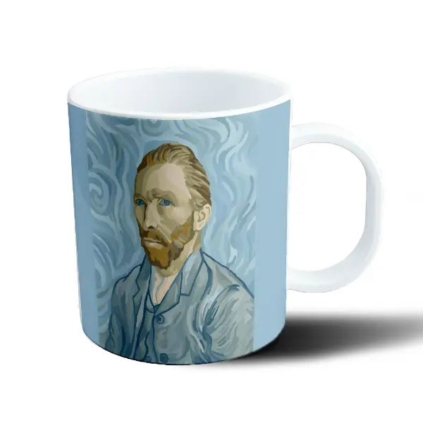 Taza de Plástico Van Gogh Autorretrato