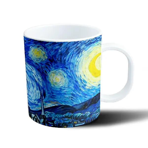 Taza de Plástico Van Gogh La Noche Estrellada