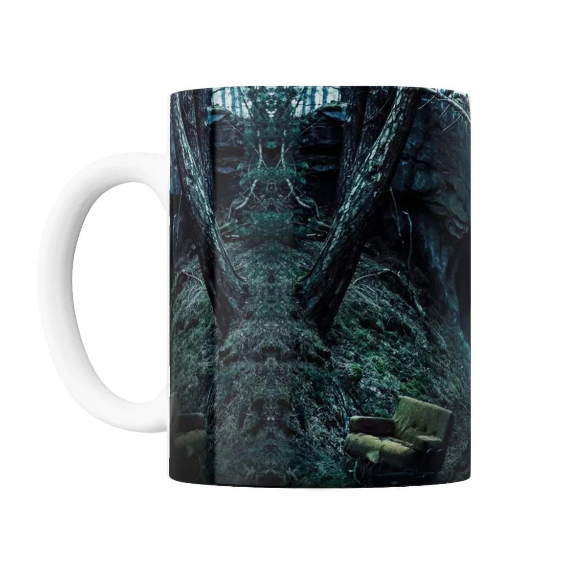 Taza de Cerámica Dark Jonas Bosque y Cueva - vista 2