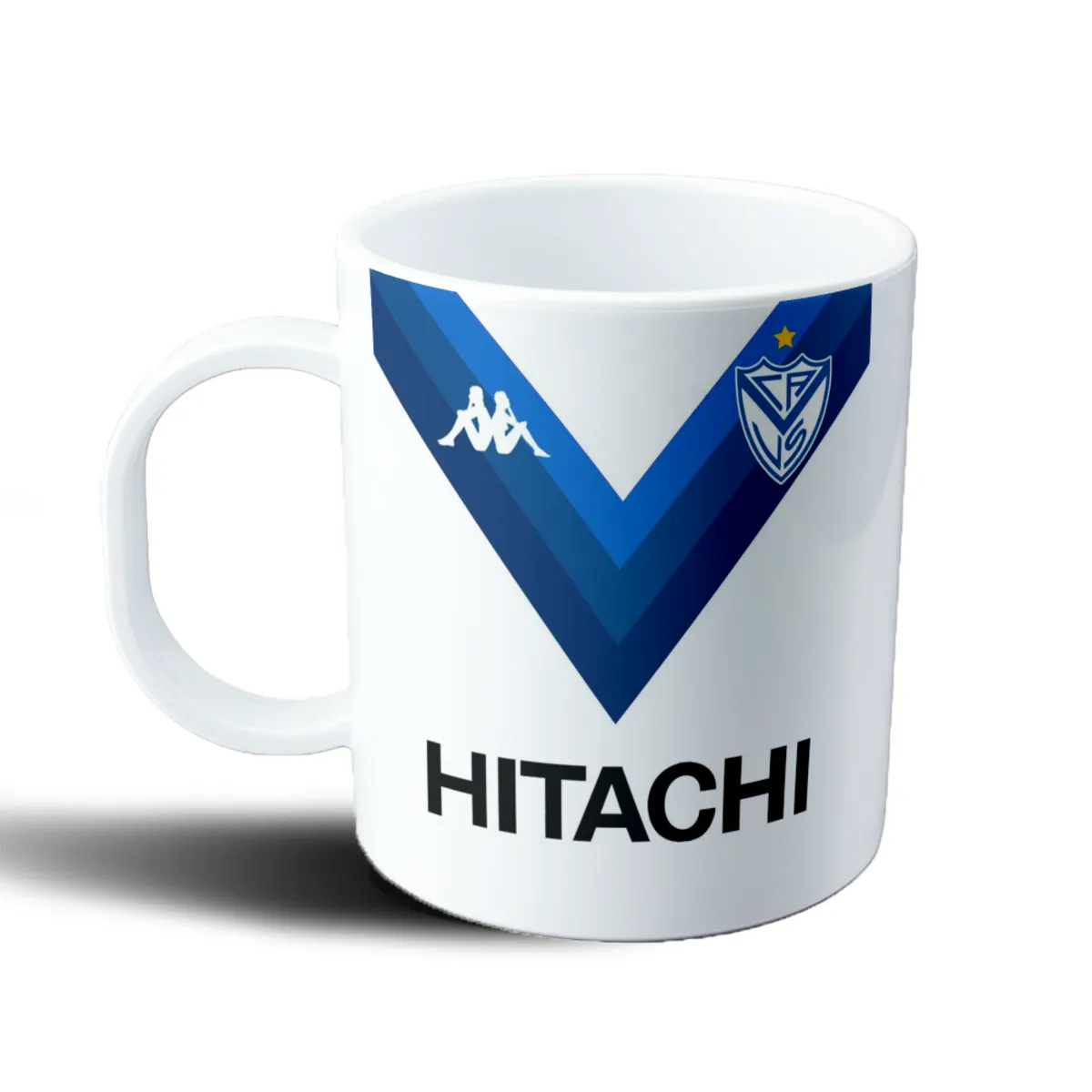 Taza de Plástico Vélez Sarsfield Camiseta Hitachi - vista 2