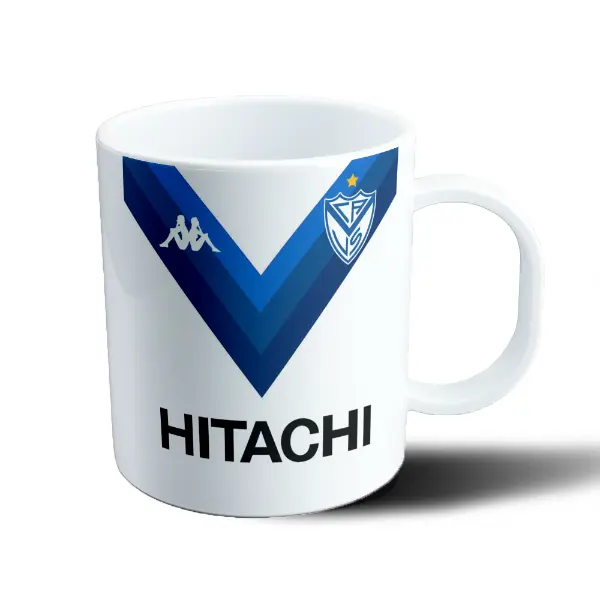Taza de Plástico Vélez Sarsfield Camiseta Hitachi