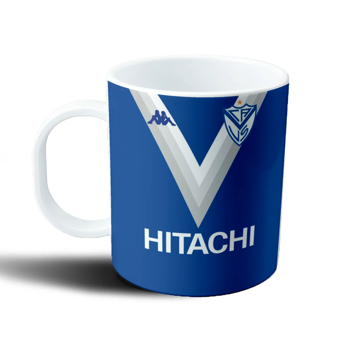 Taza de Plástico Velez Camiseta Hitachi - vista 2