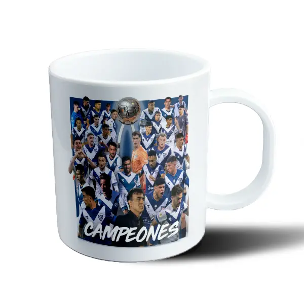 Taza de Plástico Velez Campeones Plantel