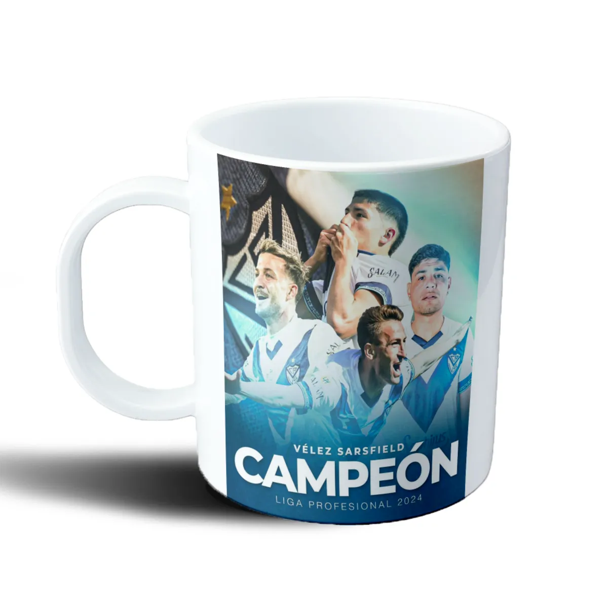 Taza de Plástico Vélez Sarsfield Campeón Liga Profesional 2024 - vista 2