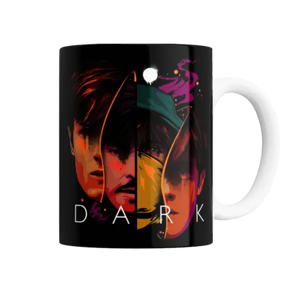 Taza de Cerámica Dark Jonas Rostros