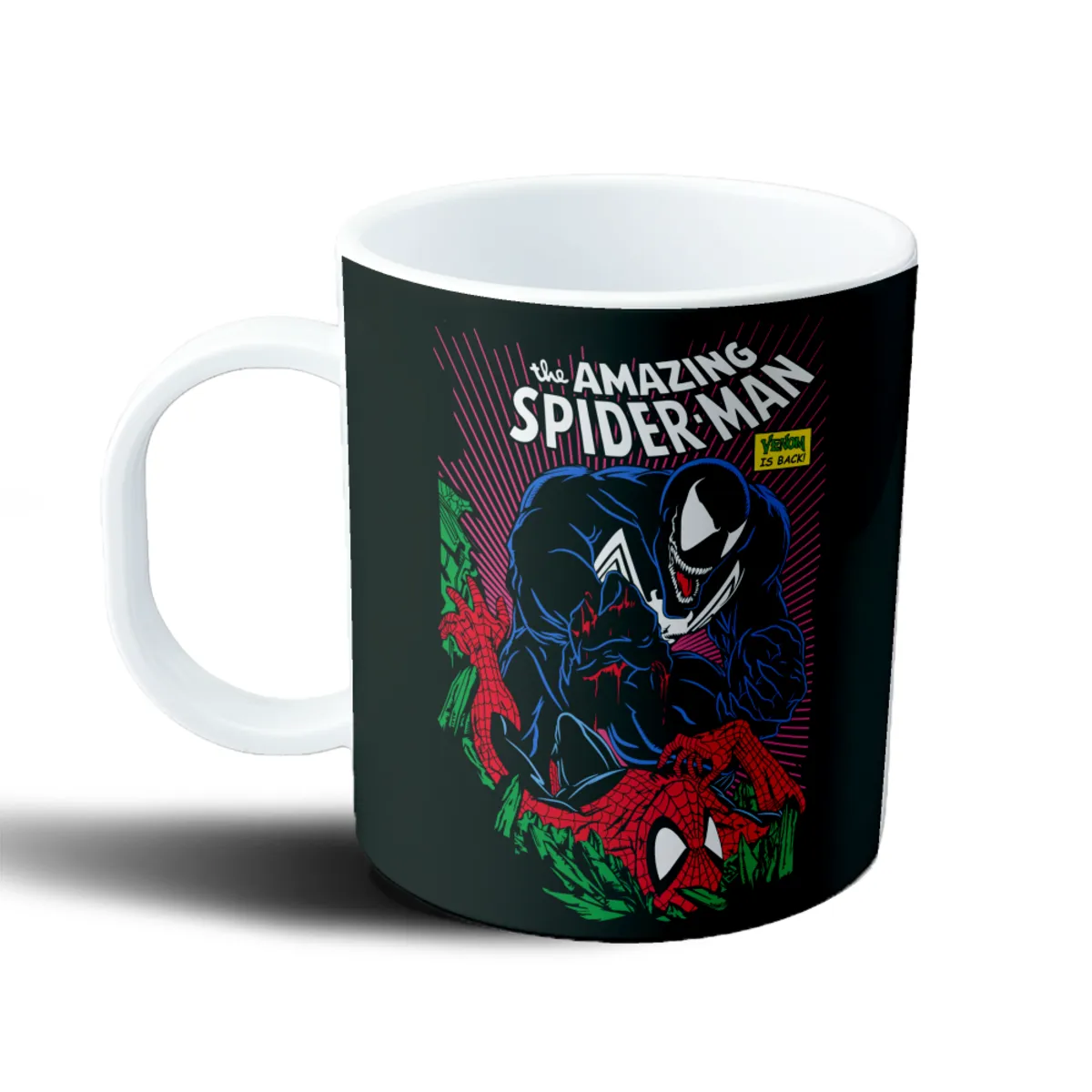 Taza de Plástico Spider-Man vs Venom The Amazing - vista 2
