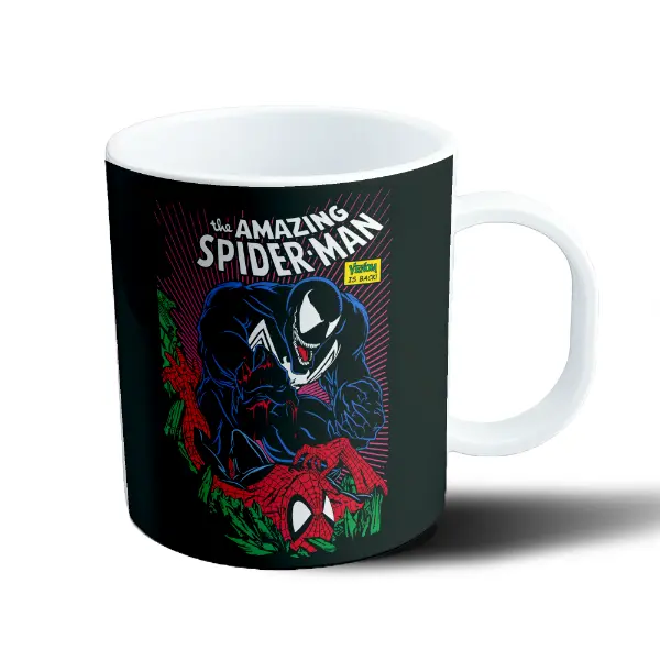 Taza de Plástico Spider-Man vs Venom The Amazing