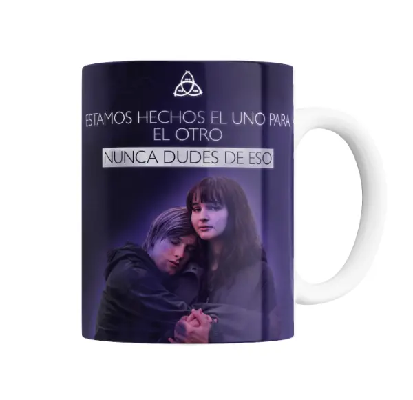 Taza de Cerámica Dark Estamos hechos el uno para el otro