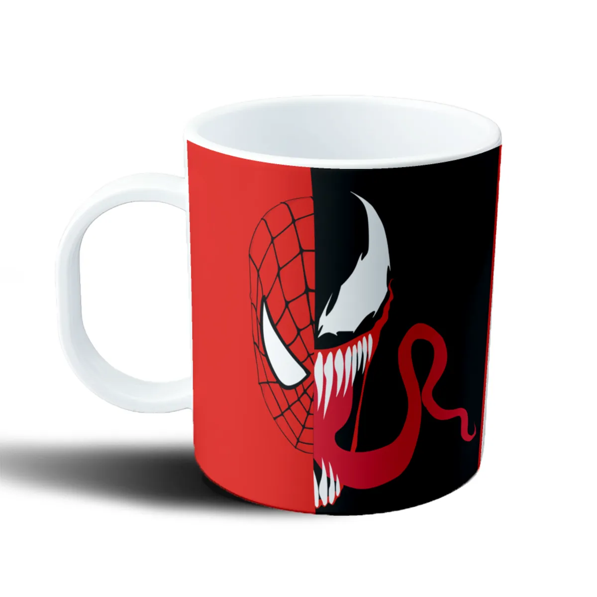 Taza de Plástico Venom Spider-Man Mitad y Mitad - vista 2