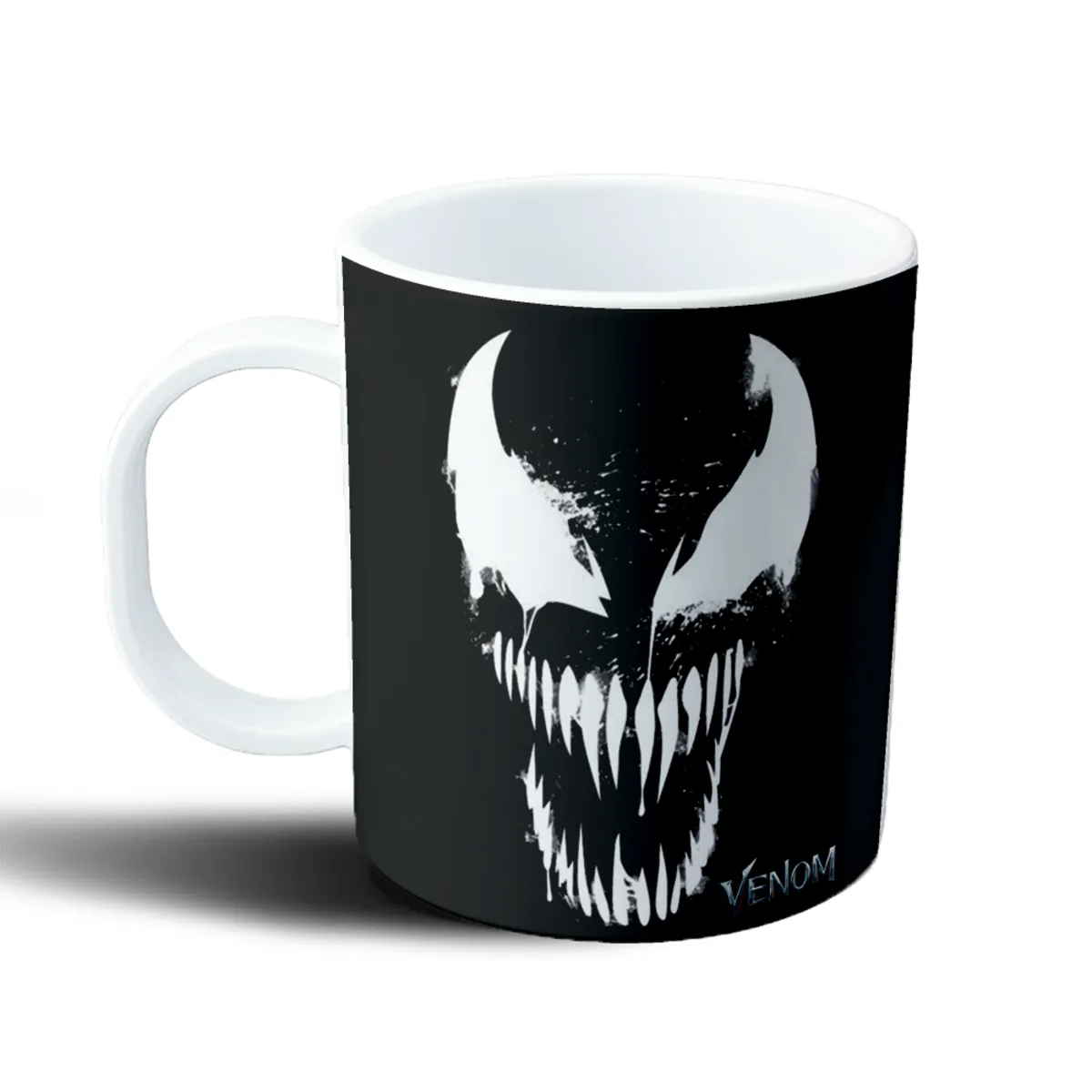 Taza de Plástico Venom Rostro Blanco - vista 2