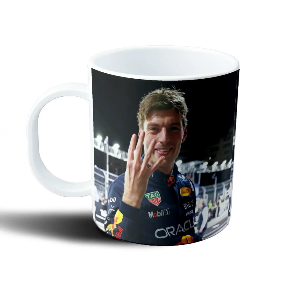 Taza de Plástico Max Verstappen Red Bull Racing Sonrisa - vista 2