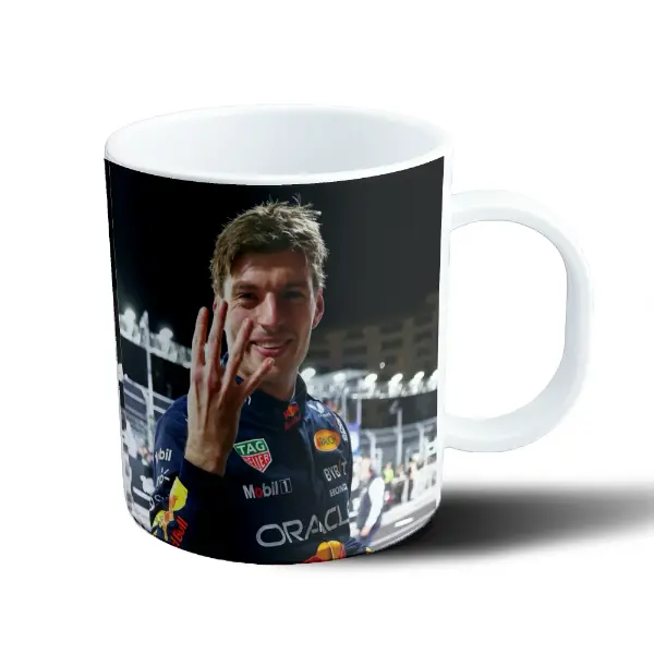Taza de Plástico Max Verstappen Red Bull Racing Sonrisa