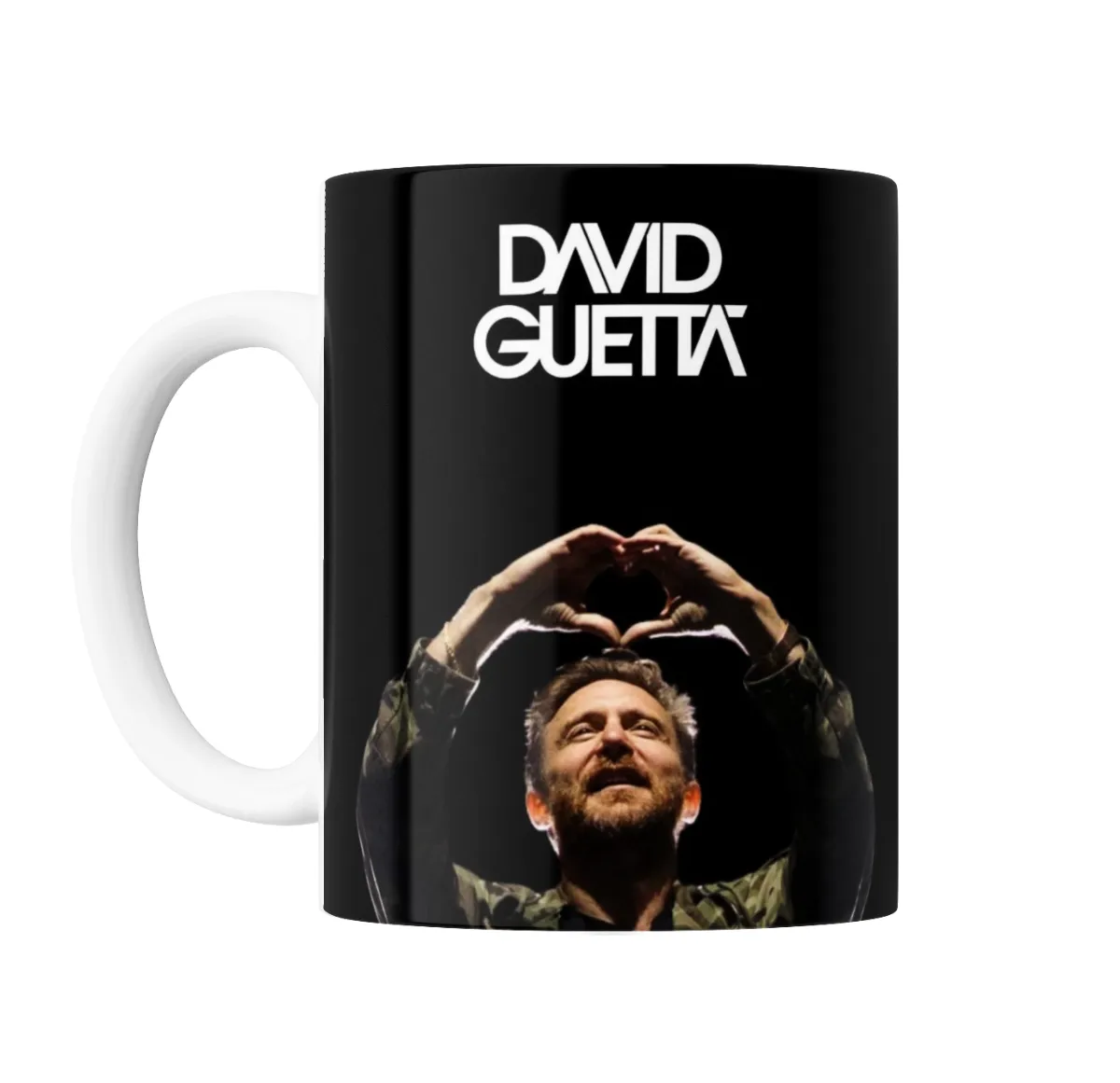 Taza de Cerámica David Guetta Corazón - vista 2