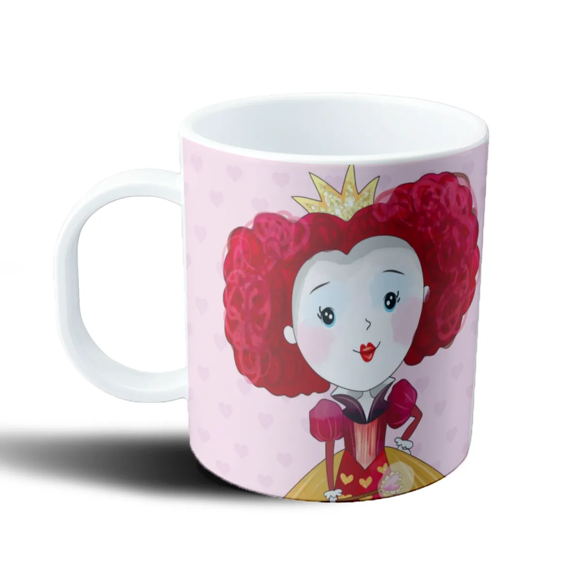 Taza de Plástico Alicia en el País de las Maravillas Reina de Corazones - vista 2