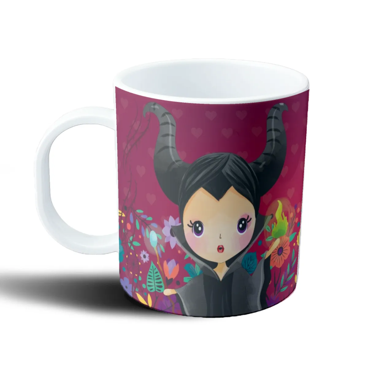 Taza de Plástico Villanas Disney Maléfica Chibi - vista 2