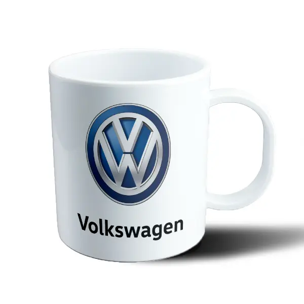 Taza de Plástico Volkswagen Kombi Roja