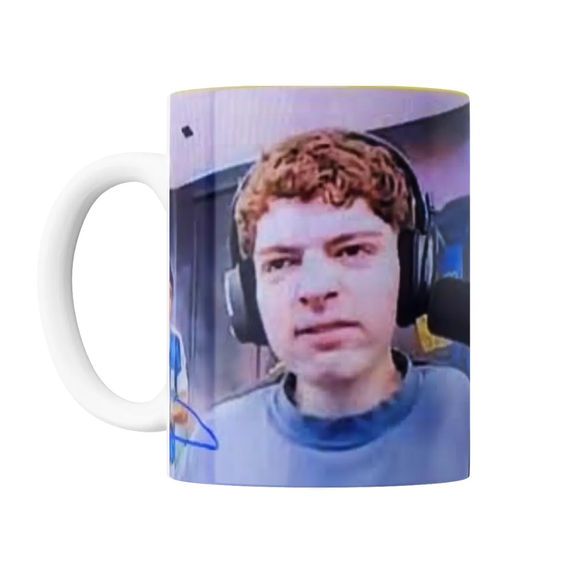 Taza de Cerámica Davo Xeneize Foto Gamer con Auriculares - vista 2