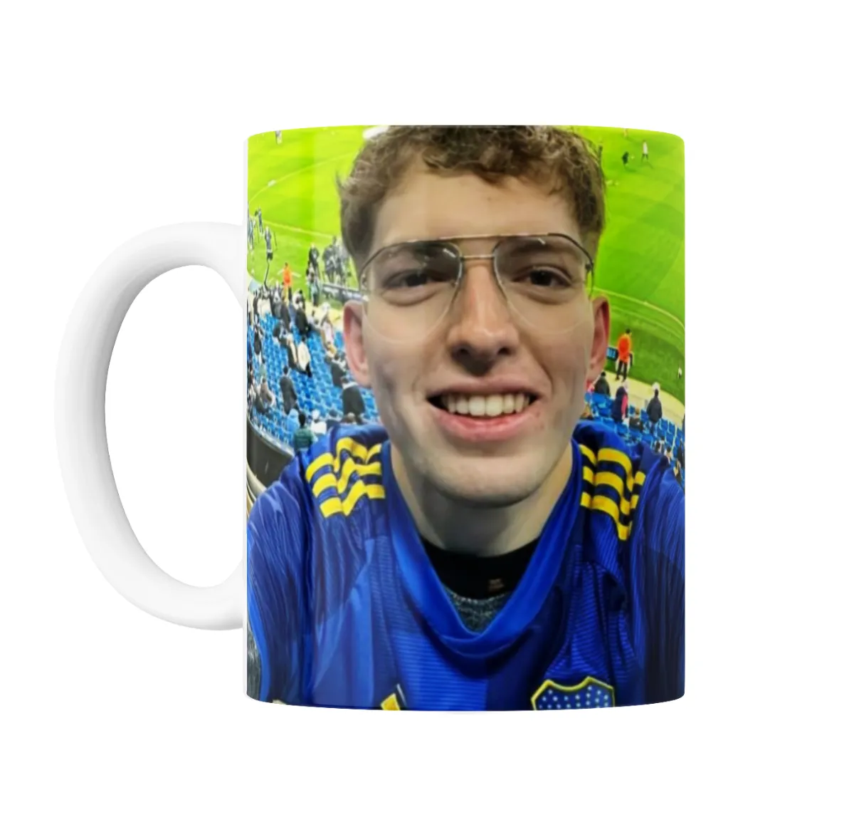 Taza de Cerámica Davo Xeneize Hincha de Boca - vista 2