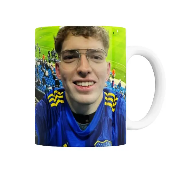 Taza de Cerámica Davo Xeneize Hincha de Boca