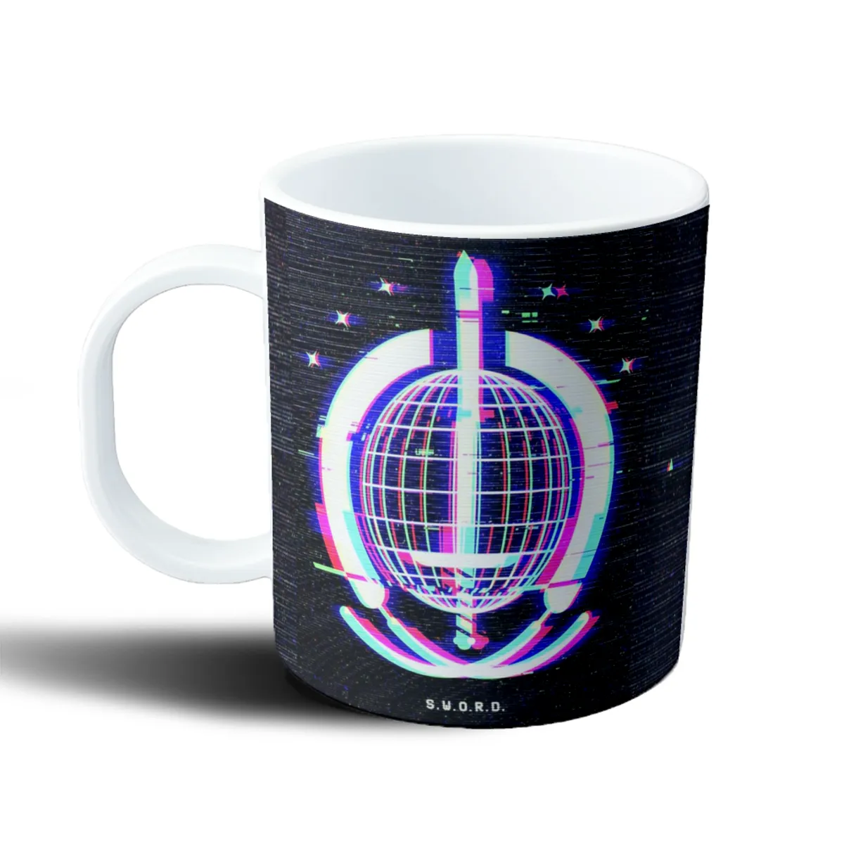 Taza de Plástico WandaVision Logo S.W.O.R.D. - vista 2