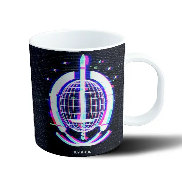 Taza de Plástico WandaVision Logo S.W.O.R.D.